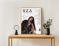 SZA SOS Album Tracklist Aesthetic Canvas Art Poster poster wall art print room decor