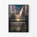 YoungBoy Never Broke Again Until Death Call My Name Tracklist Poster | Unframed Bedroom Wall Art