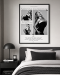 Sabrina Carpenter Short n' Sweet Tracklist Poster | Unframed Bedroom Wall Art