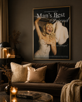 Sabrina Carpenter Man’s Best Friend Tracklist Poster | Unframed Bedroom Wall Art