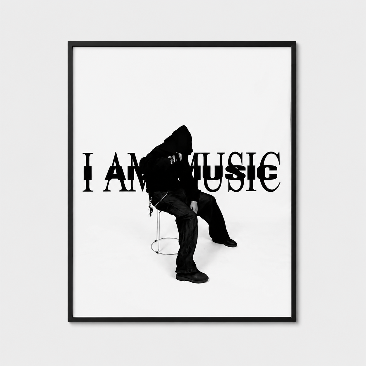 Playboi Carti I AM MUSIC Minimal | Unframed Bedroom album cover poster print wall art decor