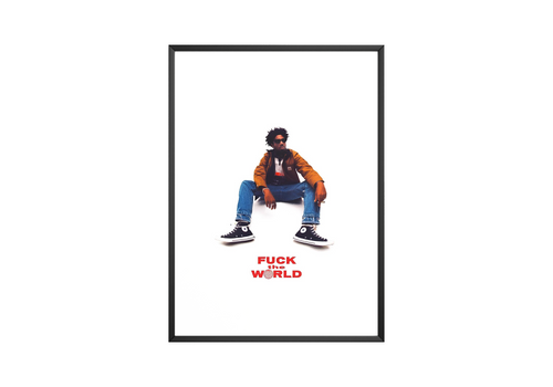 Brent Faiyaz - F*** The World Aesthetic album cover poster print wall art decor