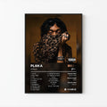 Lil Tecca Plan A Tracklist Poster | Unframed Bedroom Wall Art