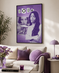 Olivia Rodrigo SOUR Album Poster | Unframed Bedroom Wall Art