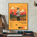 Tyler, The Creator Flower Boy Sunflower Spotify Code Poster poster wall art print room decor