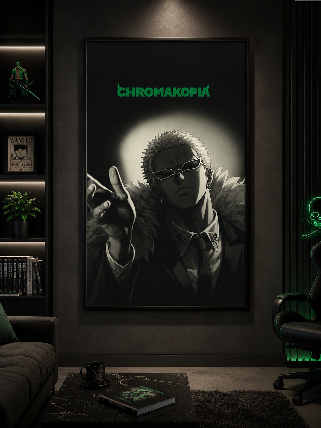 Tyler, The Creator Chromakopia Anime-Inspired  | Unframed Bedroom Wall Art album cover poster print wall art decor