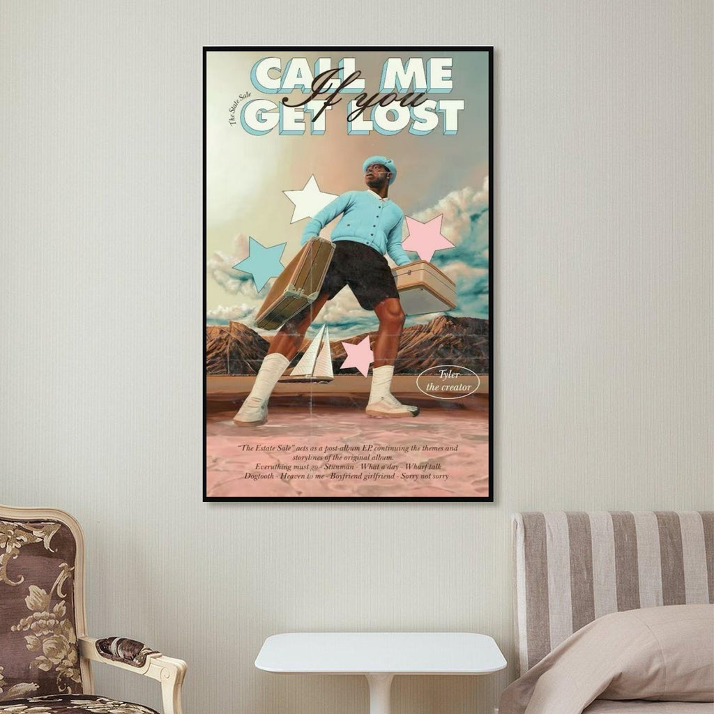 Tyler, The Creator Call Me If You Get Lost Star Landscape album cover poster print wall art decor
