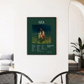 SZA SOS Deluxe Lana Green Aesthetic Album Poster poster wall art print room decor
