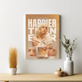 Billie Eilish 'When the Party's Over' Art poster wall art print room decor