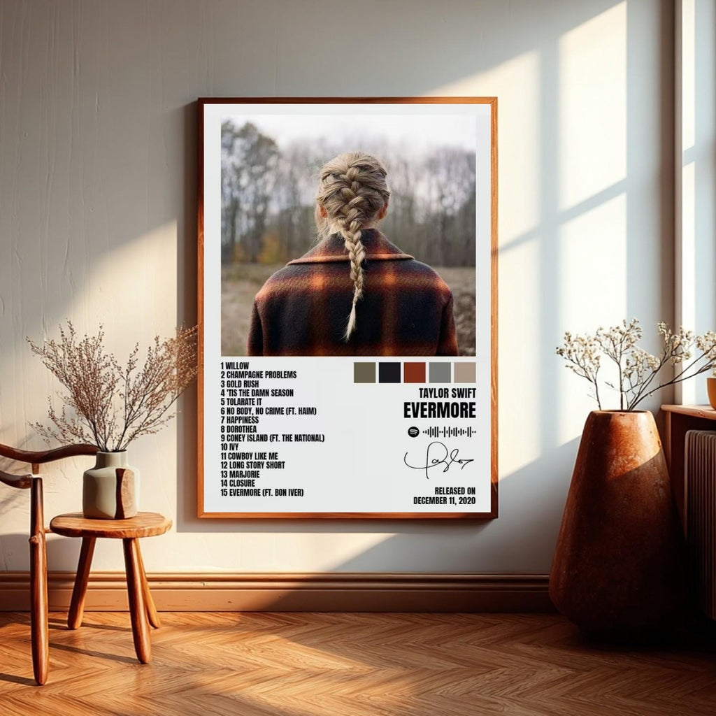 Taylor Swift Travis Scott Classic   Waterproof Non-woven Wall Hanging album cover poster print wall art decor