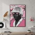 Tyler, The Creator IGOR Era Pink Graffiti Art Poster poster wall art print room decor