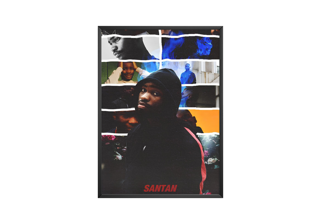 Dave - Santan album cover poster print wall art decor