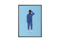 Dave - Minimalist Poster poster wall art print room decor