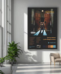 Kanye West Late Registration Tracklist Wall Art Dark Edition poster wall art print room decor