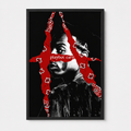 Playboi Carti Red Bandana Poster | Unframed Bedroom Wall Art