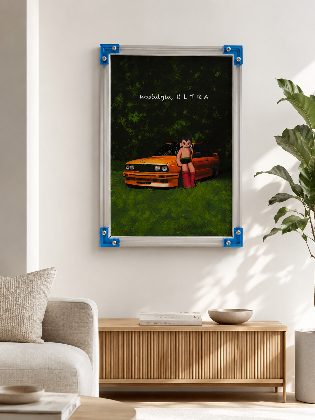 Frank Ocean Nostalgia Ultra Astro Boy Poster | Unframed Bedroom Wall Art