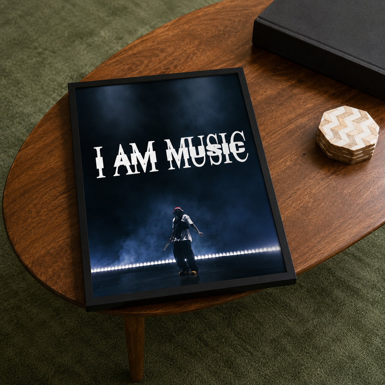 Playboi Carti I AM MUSIC Performance | Unframed Bedroom album cover poster print wall art decor