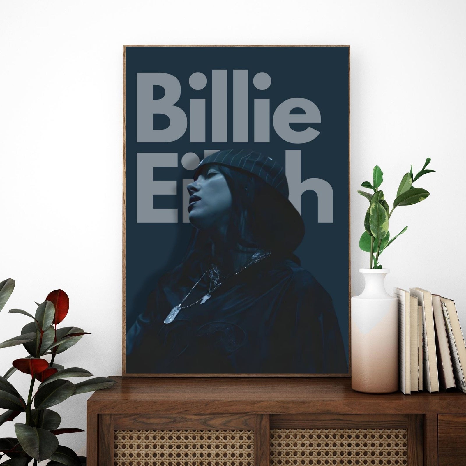 Billie Eilish Street Style Star album cover poster print wall art decor
