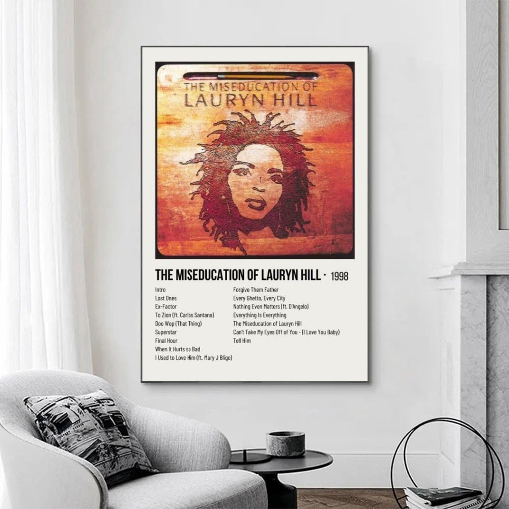 SZA The Miseducation of Lauryn Hill Classic album cover poster print wall art decor