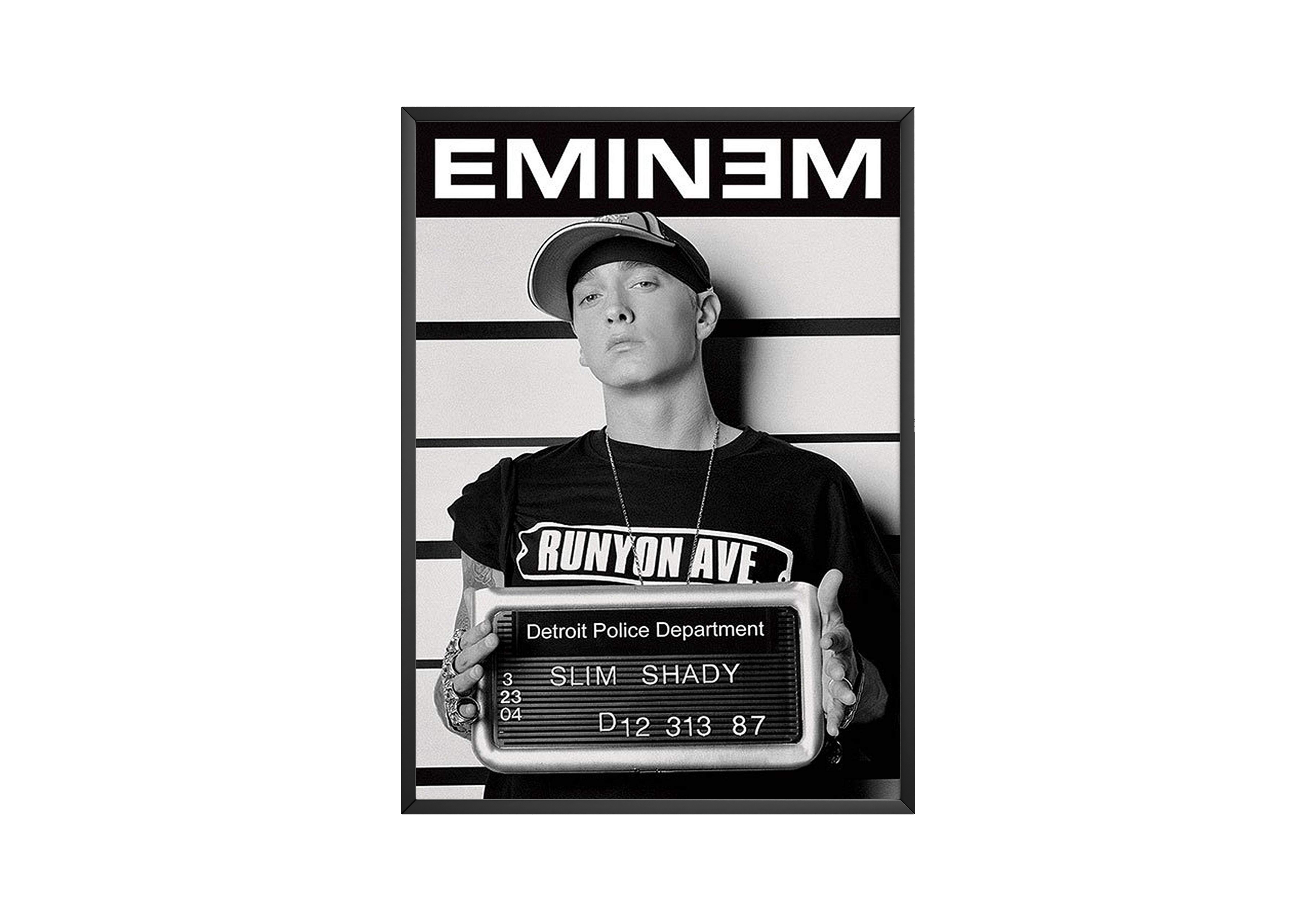 Eminem Slim Shady Poster poster wall art print room decor