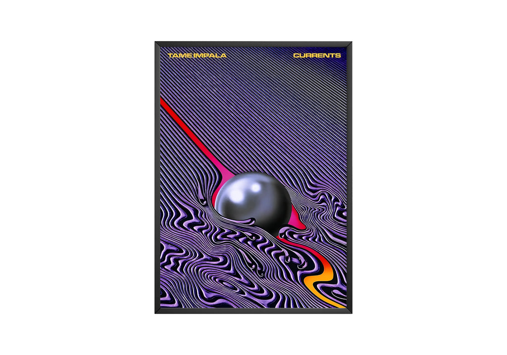 Tame Impala Currents  | Unframed Bedroom Wall Art album cover poster print wall art decor