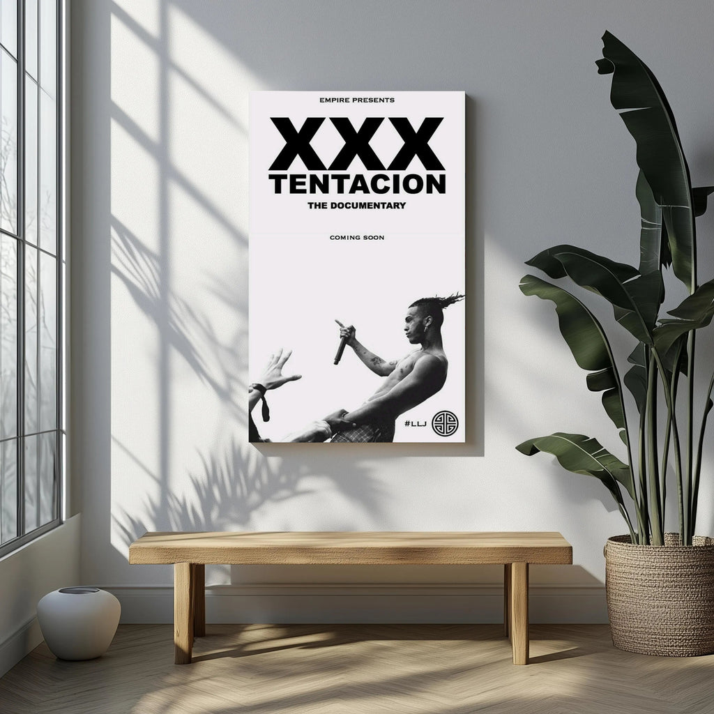 XXXTentacion XXXTENTACION The Documentary Minimalist Tribute album cover poster print wall art decor