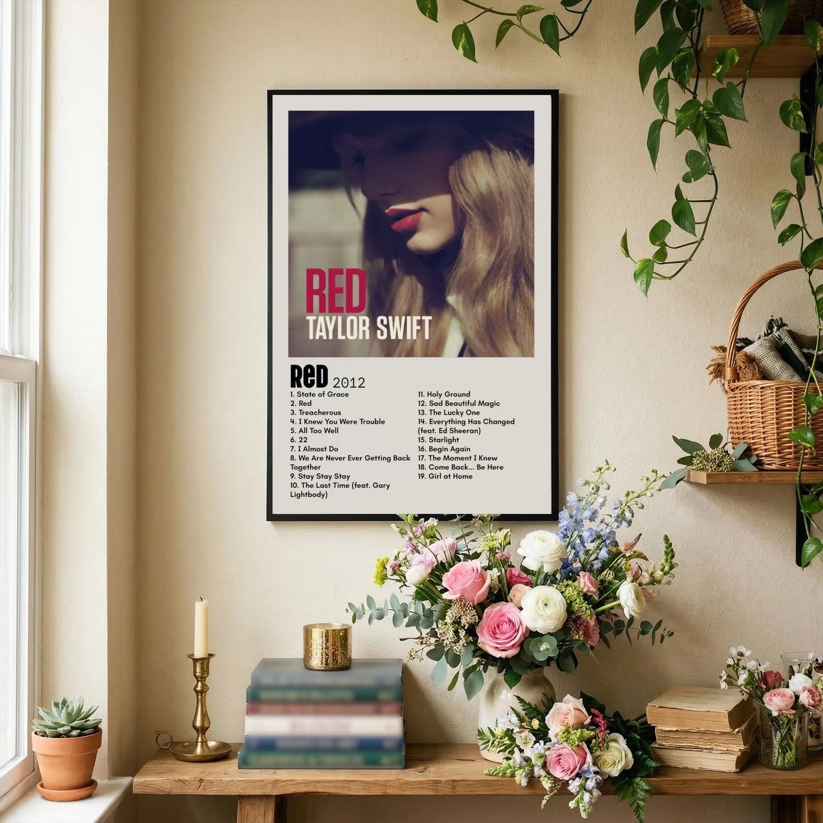 Travis Scott Rodeo Vintage   Bedroom album cover poster print wall art decor