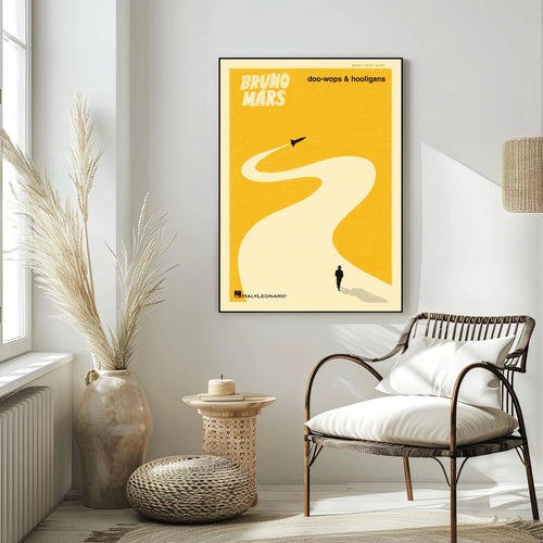Bruno Mars Doo-Wops & Hooligans album cover poster print wall art decor
