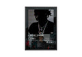 Ken Carson A Great Chaos Tracklist Poster | Unframed Bedroom Wall Art
