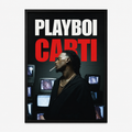 Playboi Carti TV Portrait Poster | Unframed Bedroom Wall Art