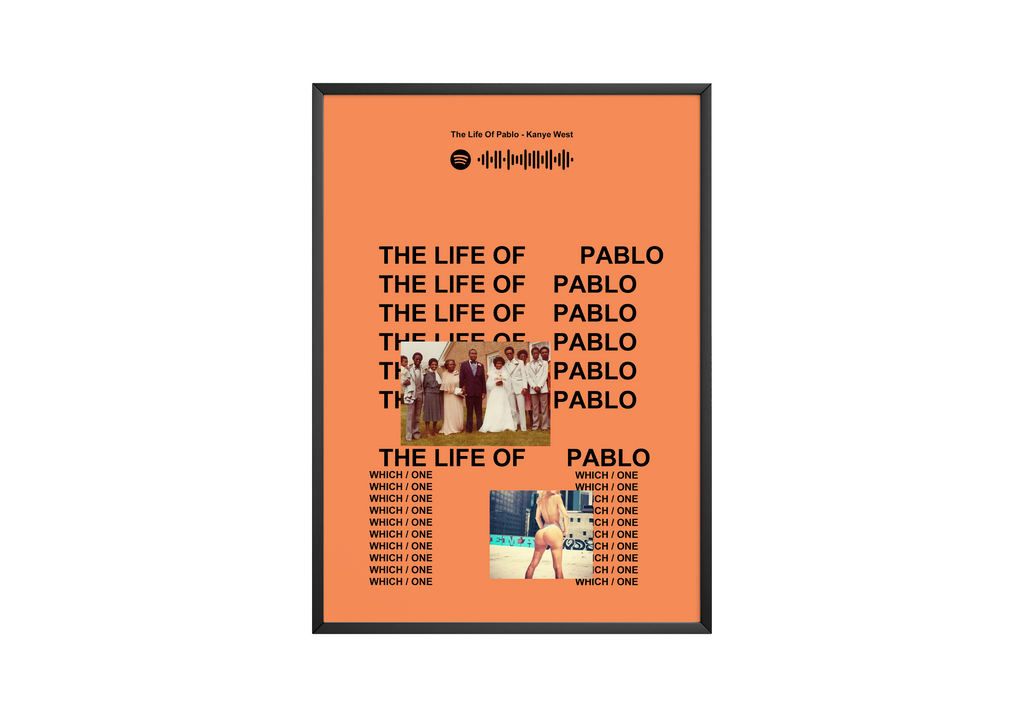 Kanye West Kids See Ghosts   | Unframed Bedroom Wall Art album cover poster print wall art decor