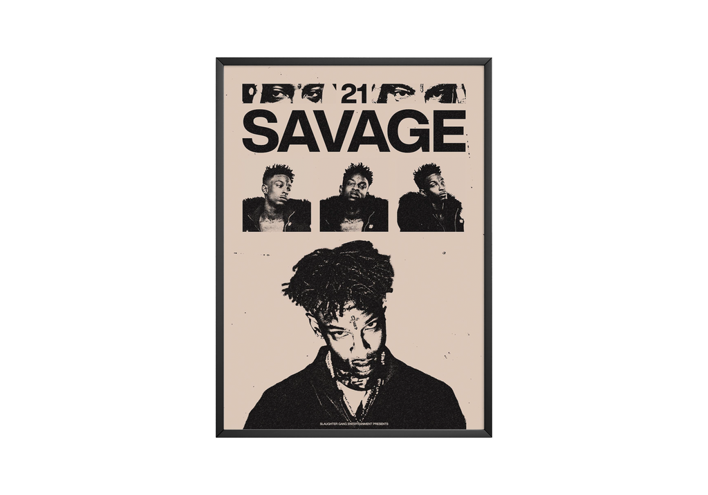 21 Savage Trio album cover poster print wall art decor