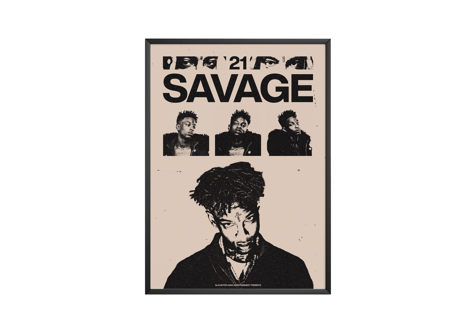 21 Savage Trio album cover poster print wall art decor