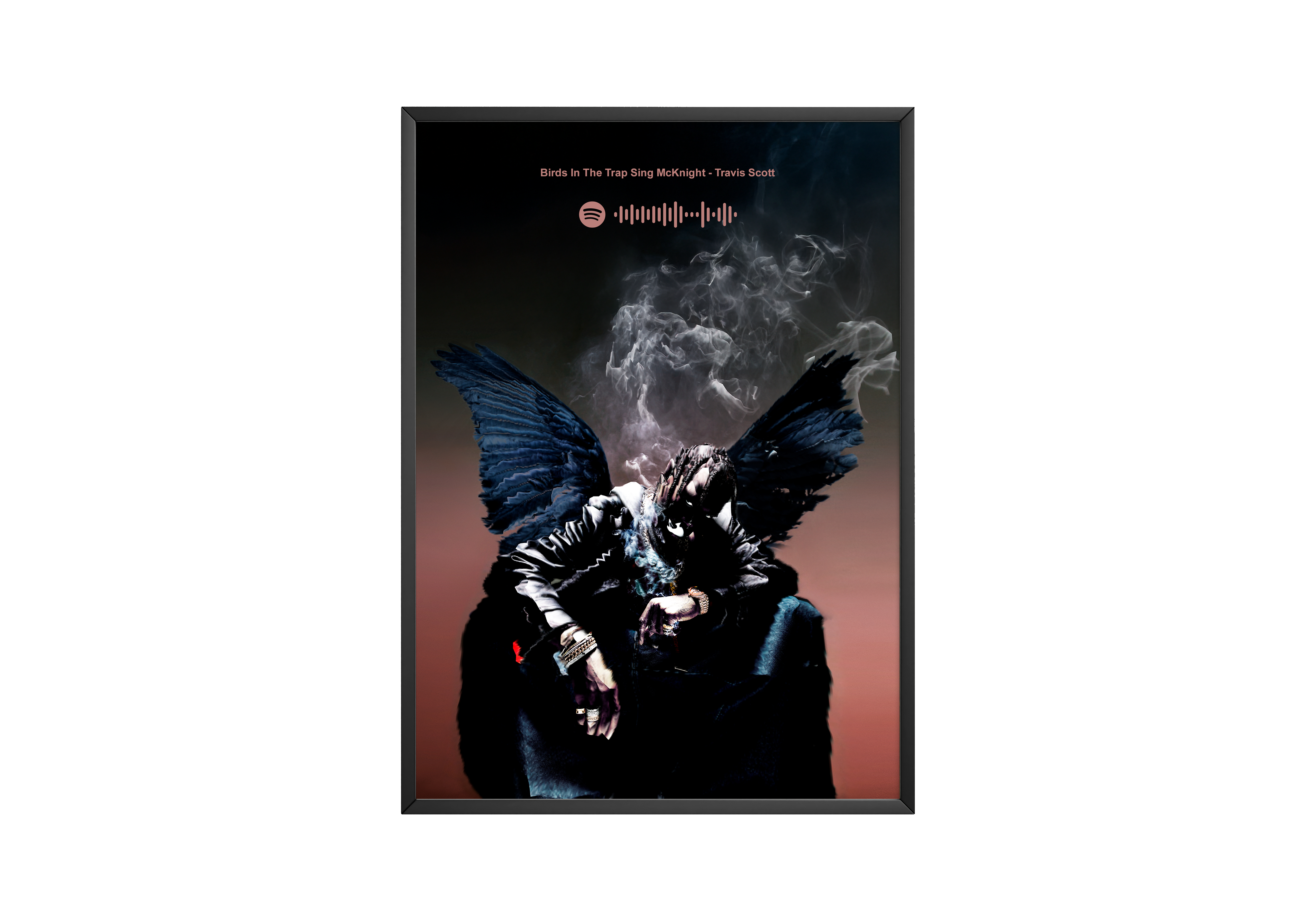 Travis Scott Birds In The Trap Spotify poster wall art print room decor