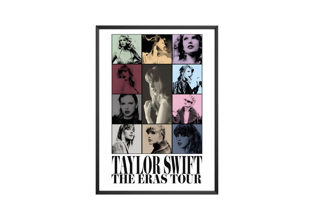 Taylor Swift Eras Tour Collage  | Unframed Bedroom Wall Art album cover poster print wall art decor