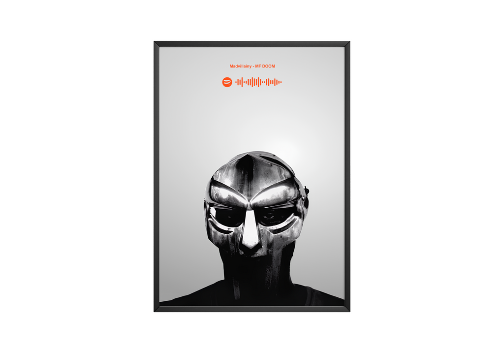 MF DOOM Madvillainy Spotify album cover poster print wall art decor
