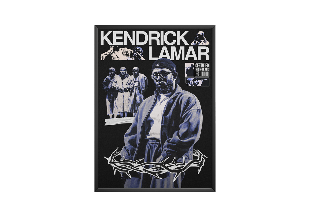 Kendrick Lamar Morale album cover poster print wall art decor
