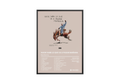 Bad Bunny 'Nadie Sabe Lo Que Va A Pasar Manana' Album Poster poster wall art print room decor