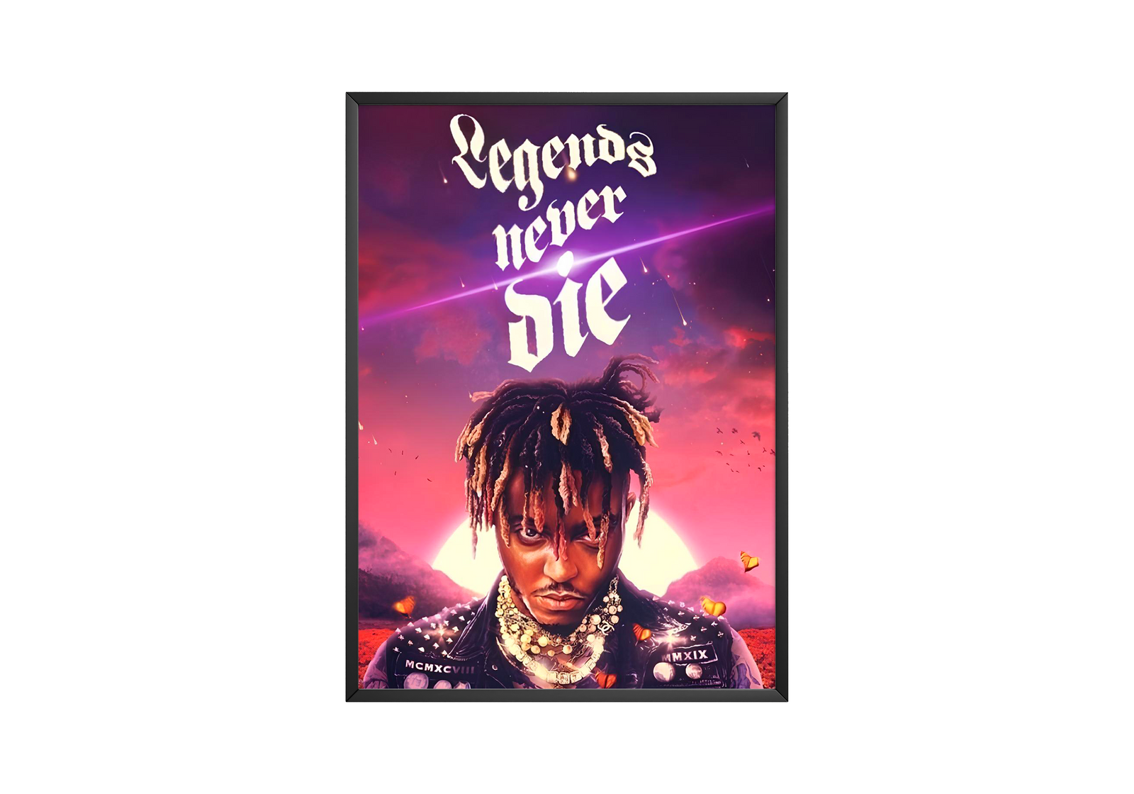 Juice WRLD Legends Never Die V2 album cover poster print wall art decor