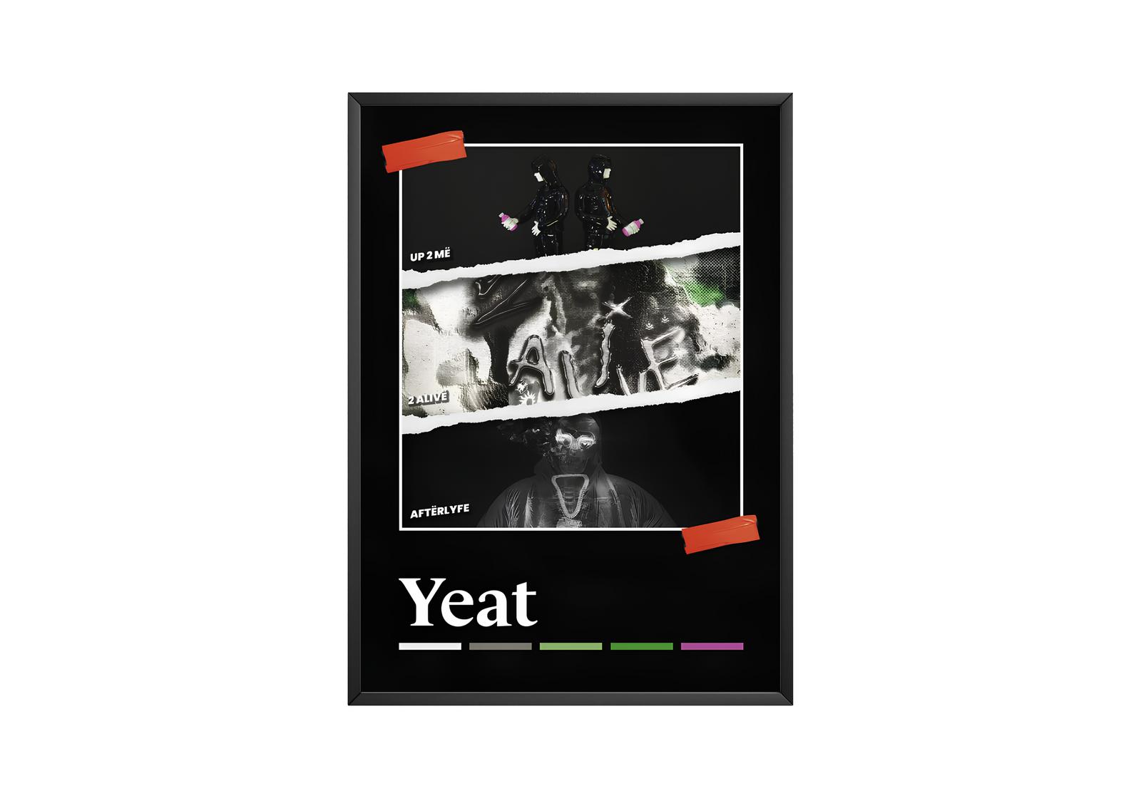 Yeat YEAT Legacy album cover poster print wall art decor