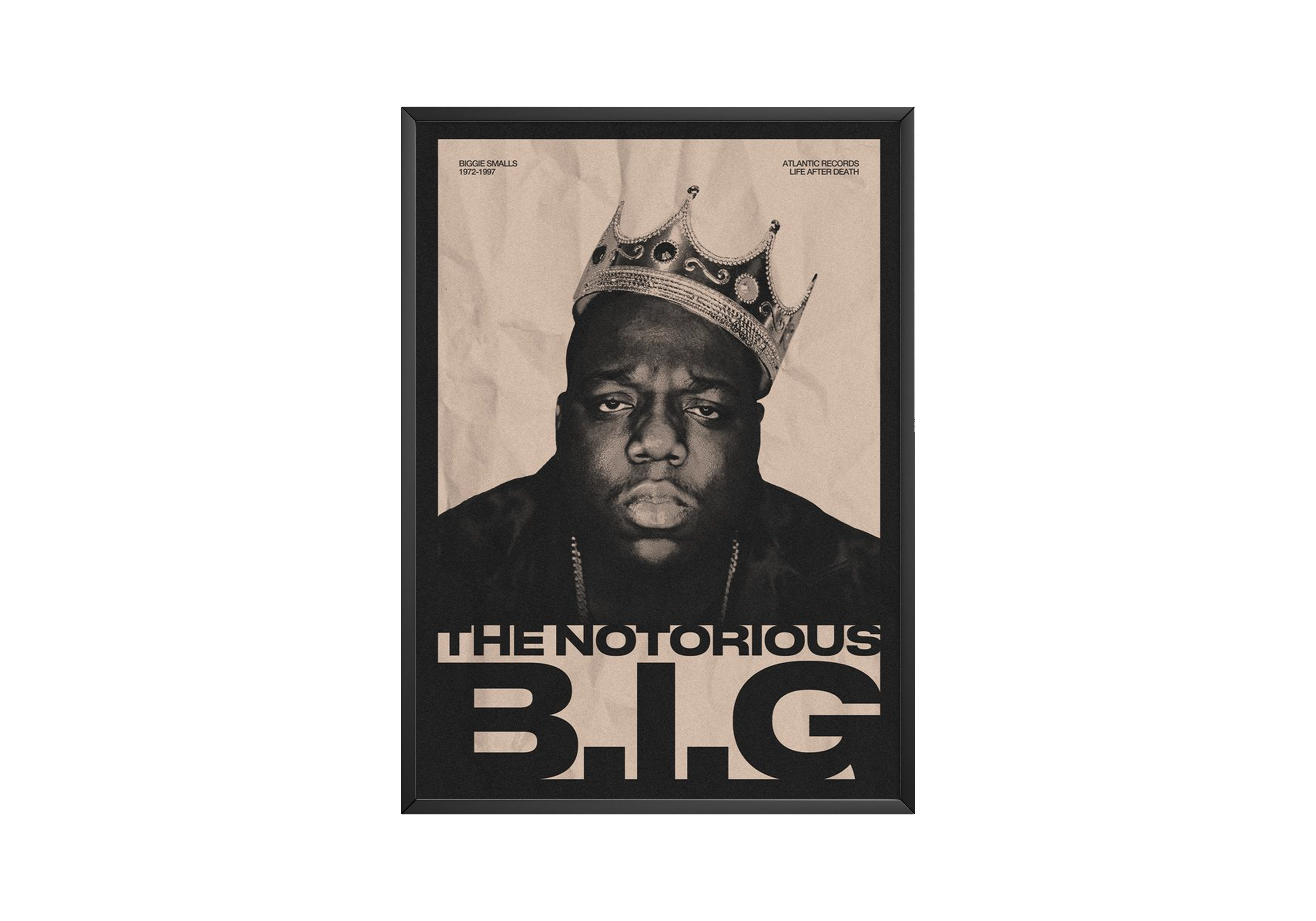 The Notorious B.I.G. SURREAL poster wall art print room decor