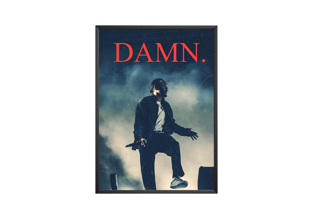 Kendrick Lamar Damn Stage album cover poster print wall art decor