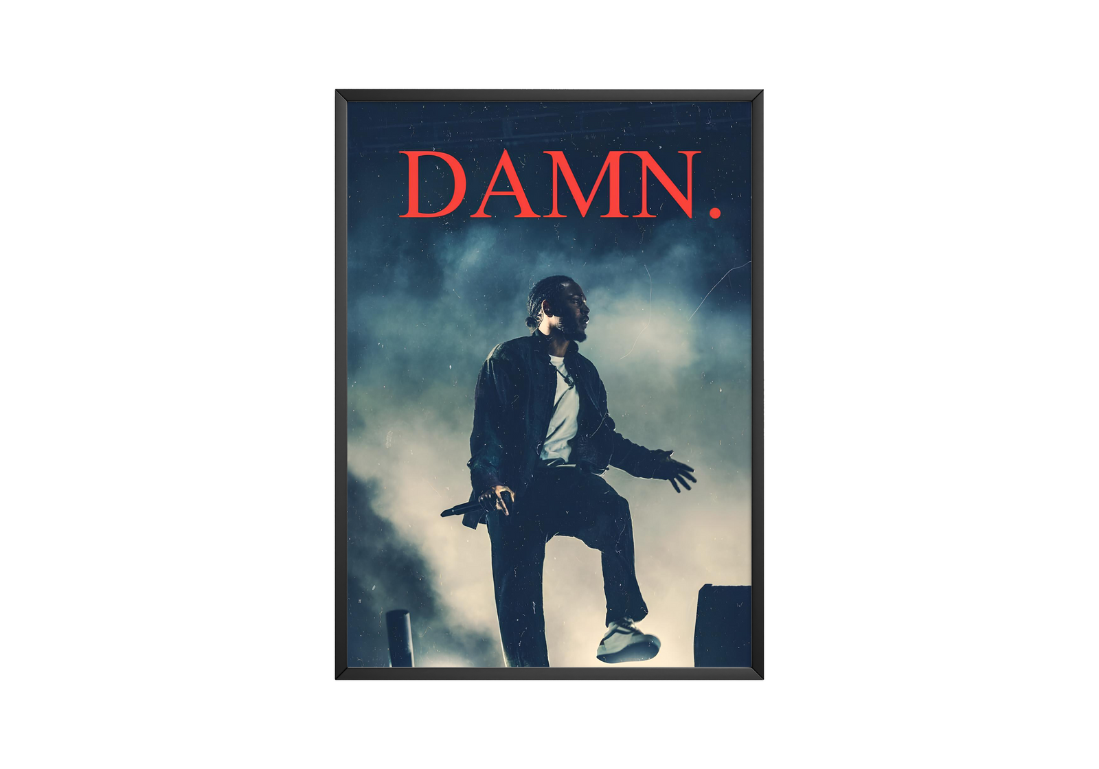Kendrick Lamar Damn Stage album cover poster print wall art decor