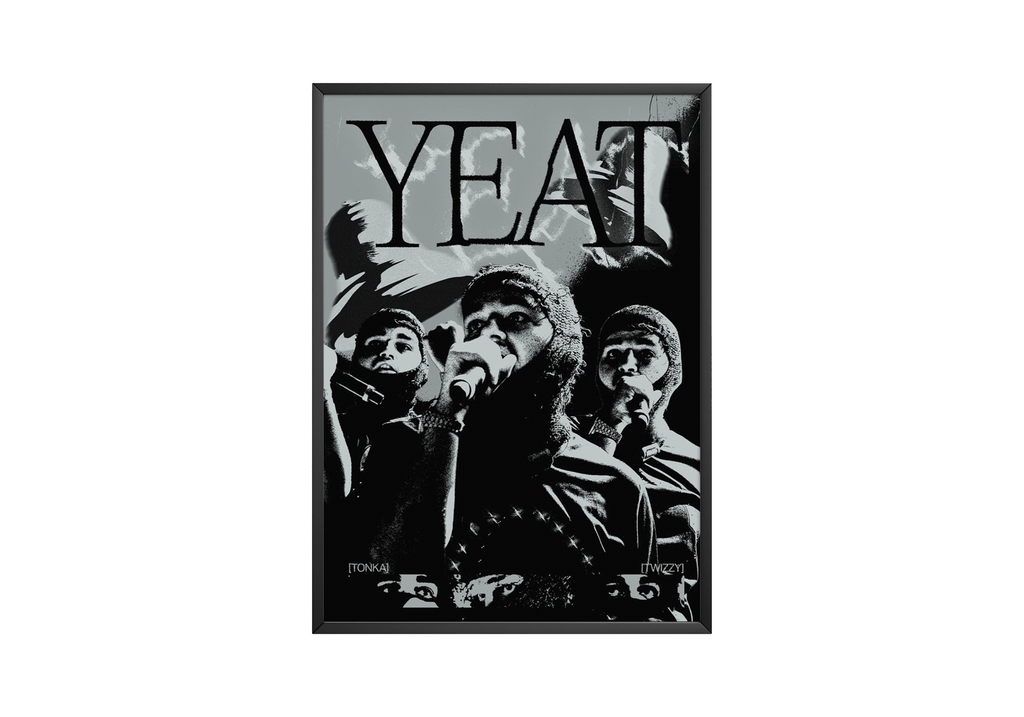 Yeat YEAT Visions album cover poster print wall art decor