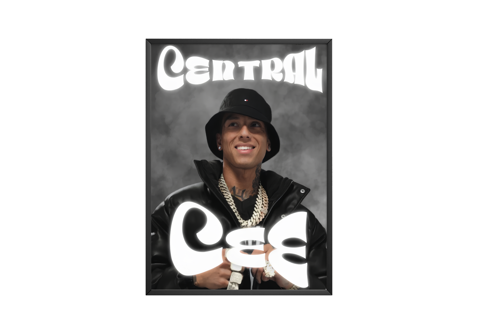 Central Cee Glow album cover poster print wall art decor