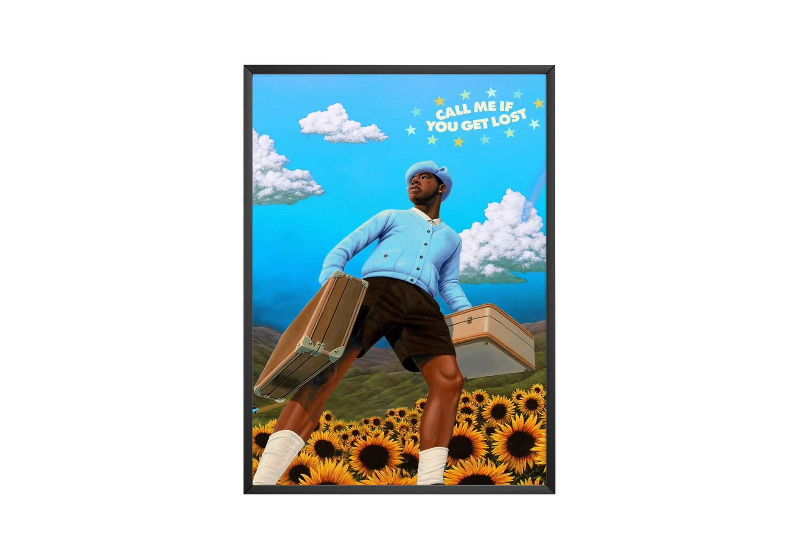 Tyler, The Creator Tyler The Creator CALL ME IF YOU GET LOST   | Unframed Bedroom album cover poster print wall art decor