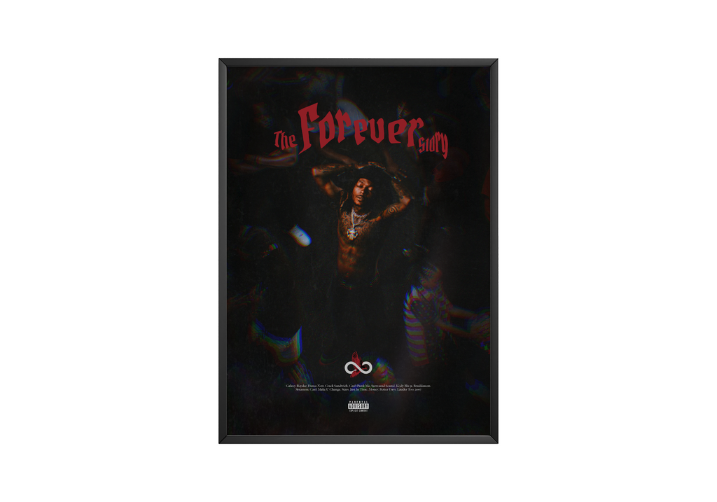 JID The Forever Story   | Unframed Bedroom Wall Art album cover poster print wall art decor