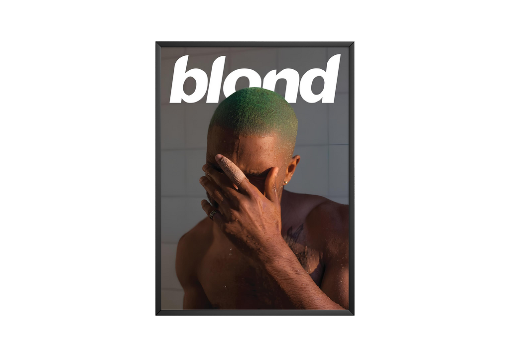 Frank Ocean Blonde  | Unframed Bedroom Wall Art album cover poster print wall art decor