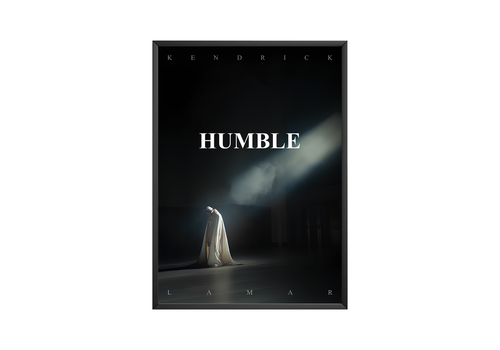 Kendrick Lamar Humble album cover poster print wall art decor