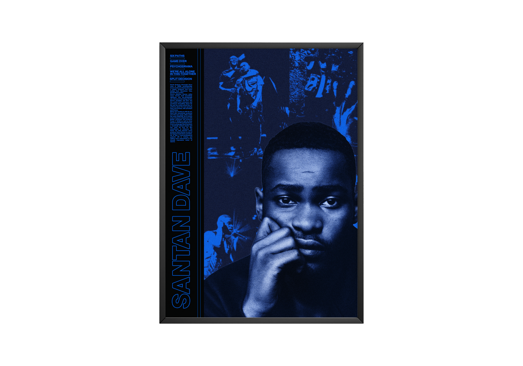 Dave - Santan album cover poster print wall art decor